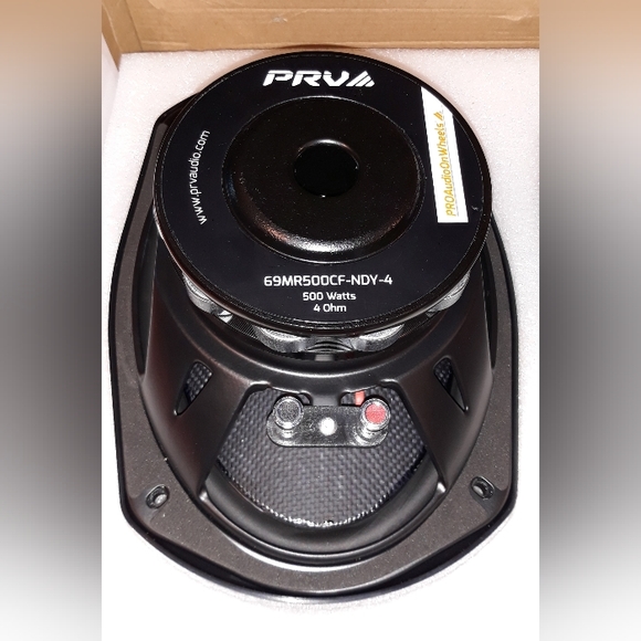 PRV Audio Set 6 x 9" Mid Range Loudspeakers Water Resistant Pair 69MR500 - Picture 5 of 11